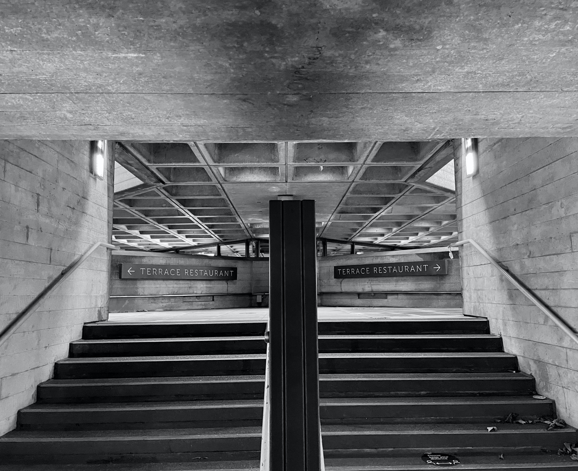 Angles and patterns at the National Theatre